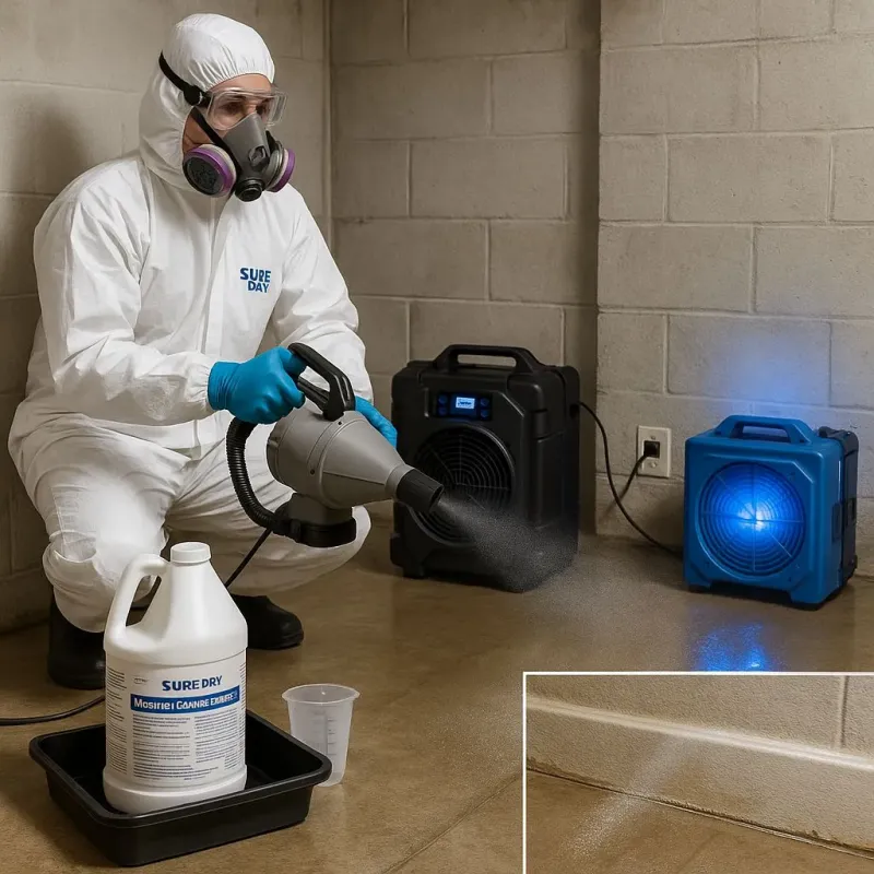 Sanitization and Odor Removal process in Ebensburg, PA