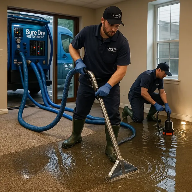 Water Extraction and Removal process in Ebensburg, PA